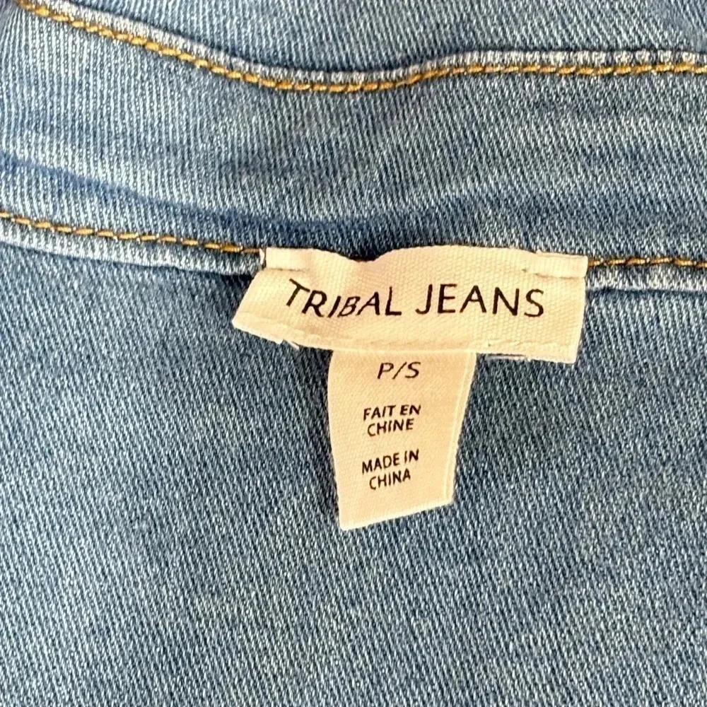 Tribal Jeans Denim Jacket NWT - Picture 4 of 5